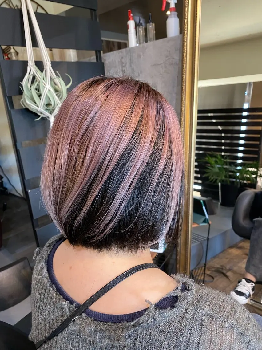 ミディアム ボブ 吉川 眞之亮のヘアスタイル