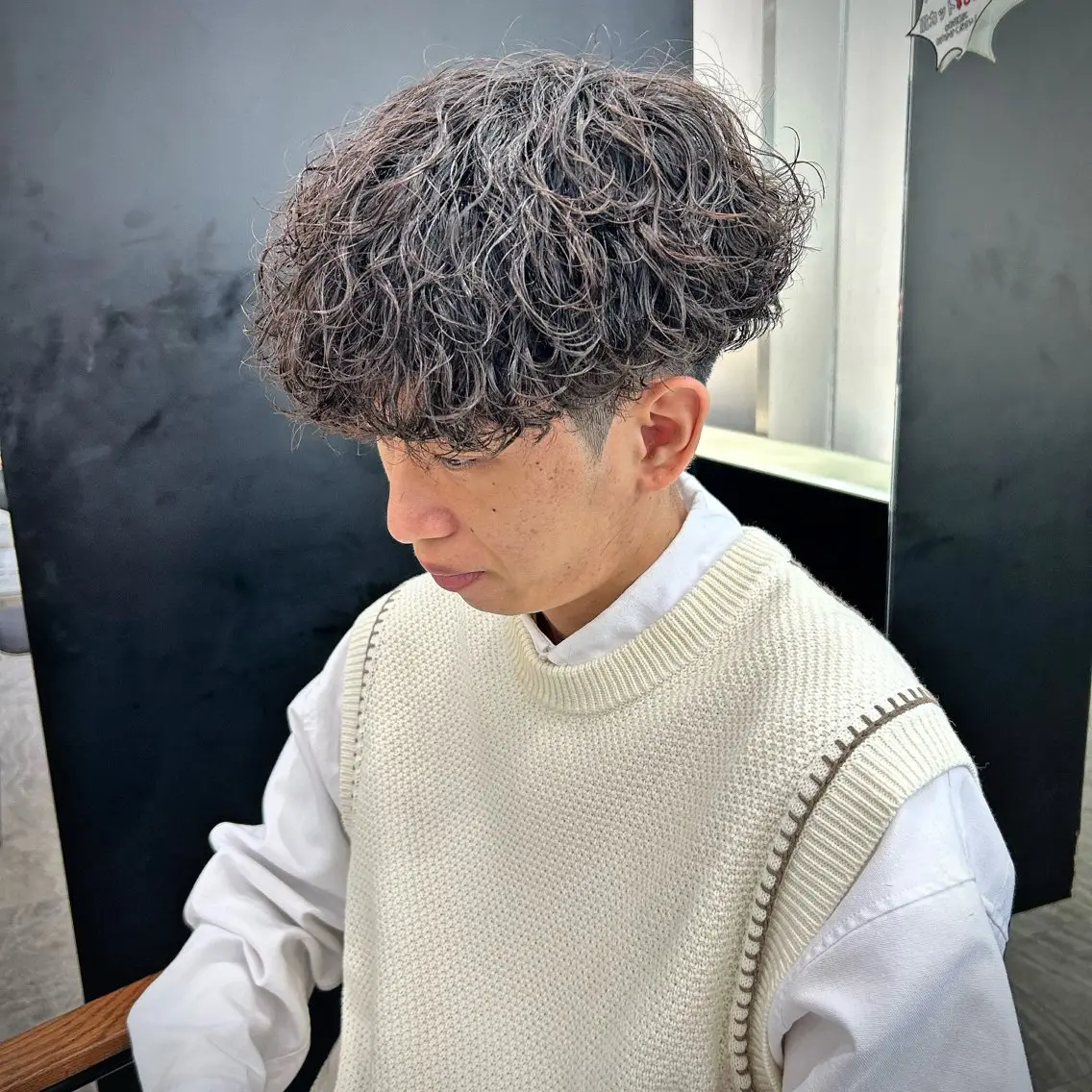 メンズカット、シャドウパーマ、波巻きパーマ、ニュアンスパーマ、ツイストパーマ、スペインカール、プードルパーマなど…の写真