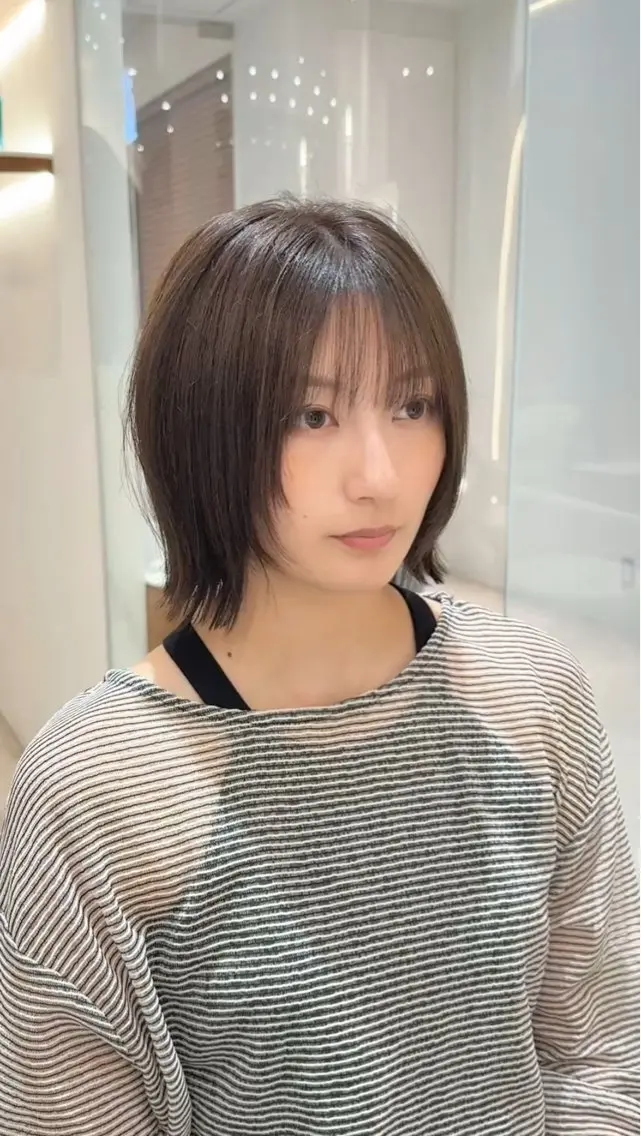 ショート カラー ショートボブ ショートレイヤー ハンサムショート 丸みショート ボブ 【渋谷】ボブ・ レイヤーボブ特化✂︎のヘアスタイル