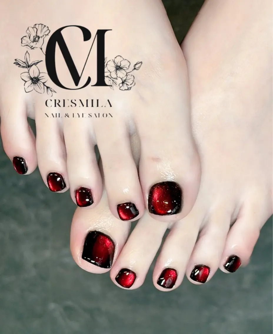 ネイル フットネイル CRESMILA MIKIのネイルデザイン