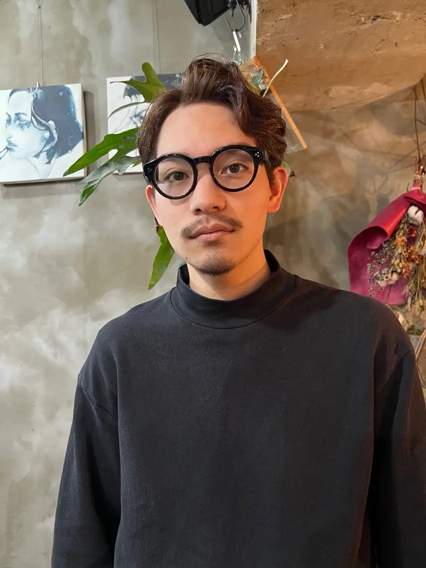 ショート カラー メンズ カット ヘアカラー 木村陸弥🌿似合わせ 再現性メンズヘアのヘアスタイル