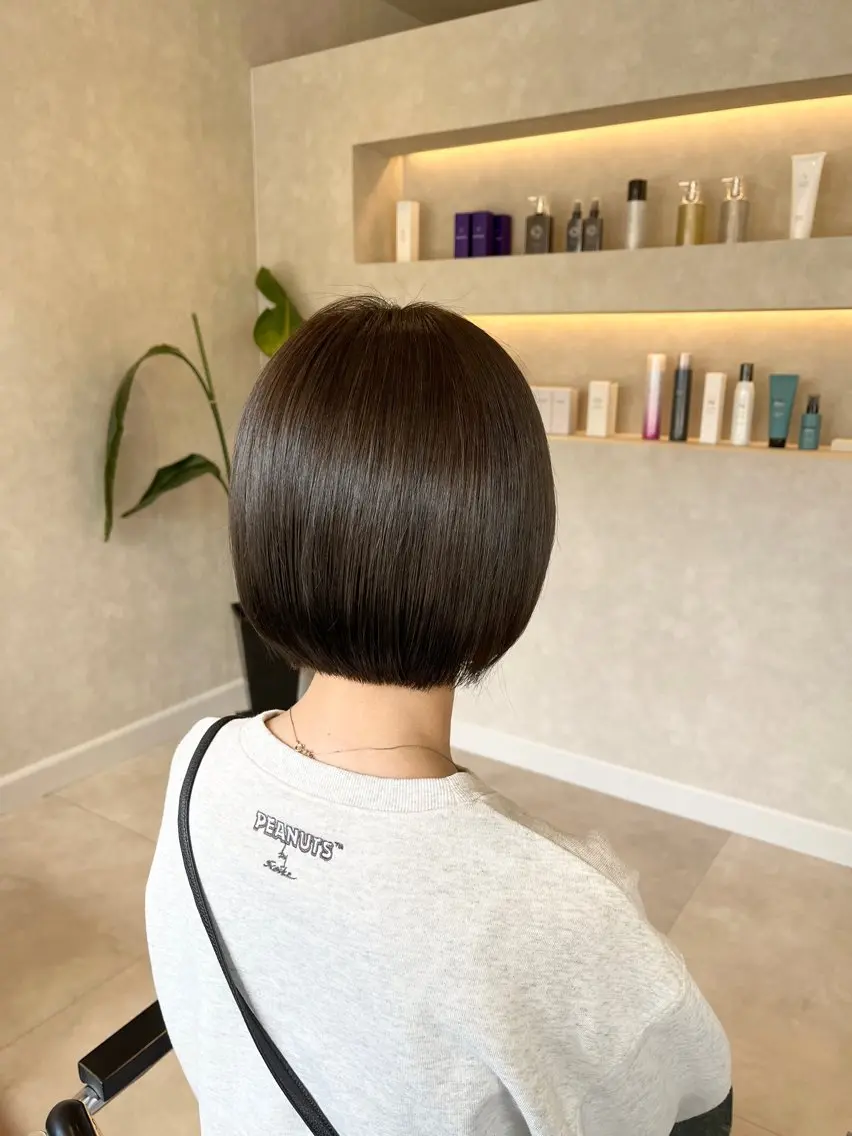 カラー グレージュ ヘアカラー ヘッドスパ ✨NEW OPEN／ 透明感カラー／はるかのヘアスタイル