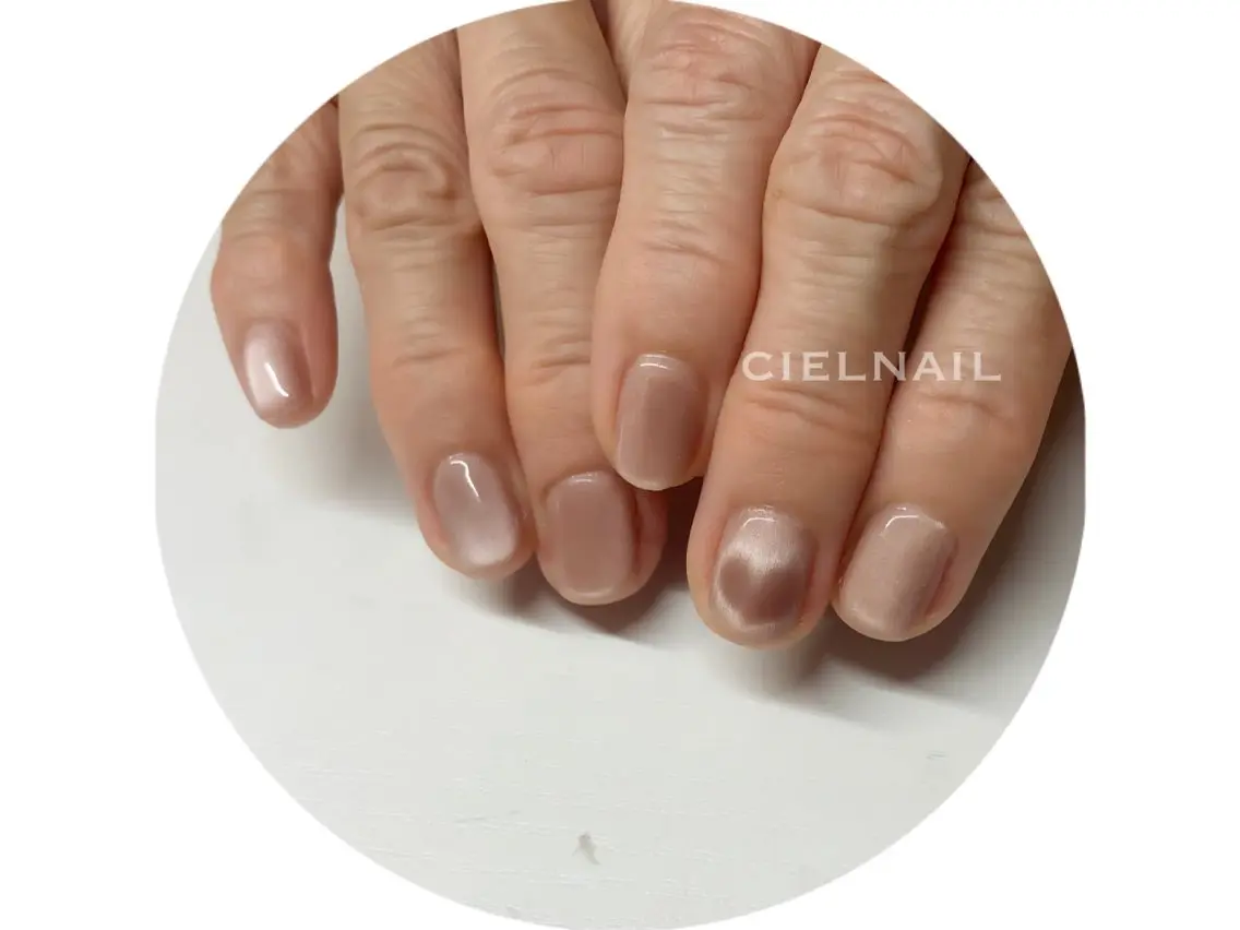 ショート ハンドネイル cielnail 祇園のネイルデザイン