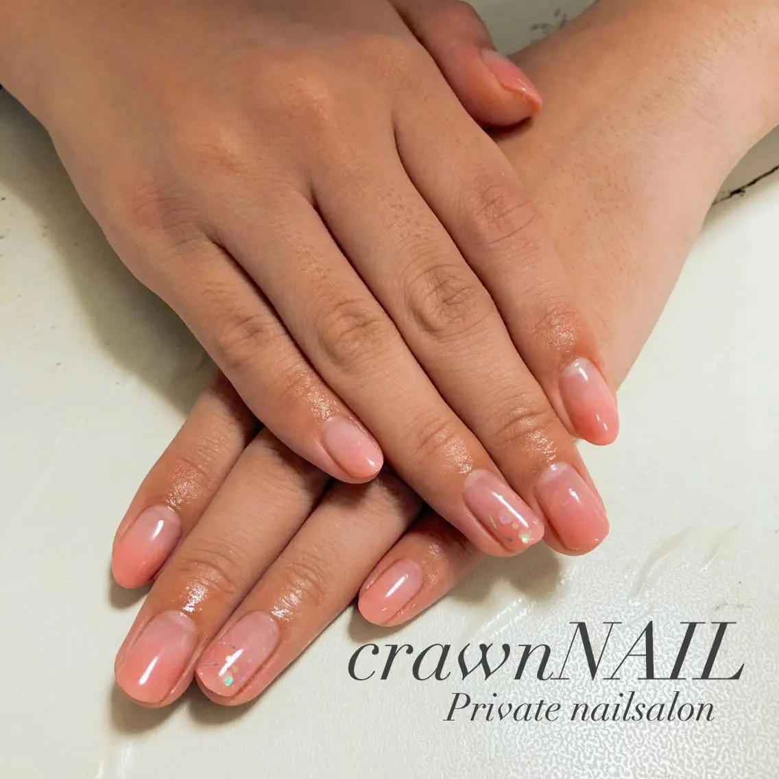 キッズ ネイル グラデーション ensowa✱laf NAILのネイルデザイン