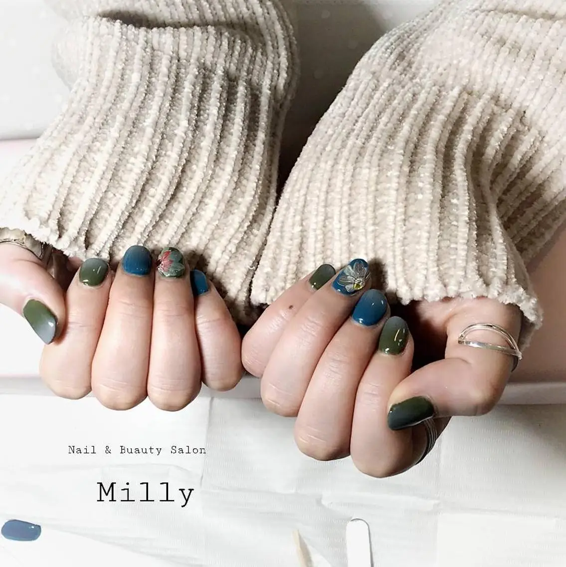 ネイル アートネイル milly nail （予約担当)のネイルデザイン