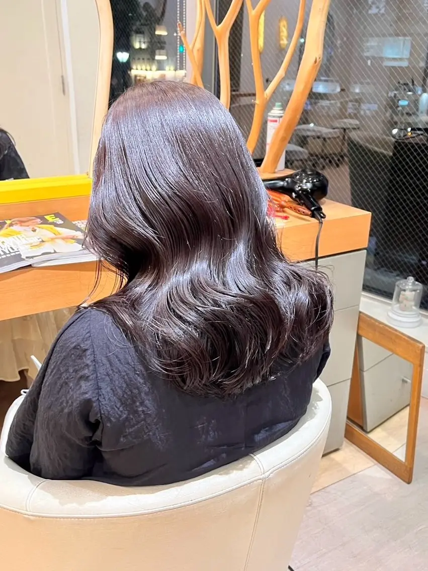 ブリーチなしワンカラー　M+550円　 L+1100円の写真