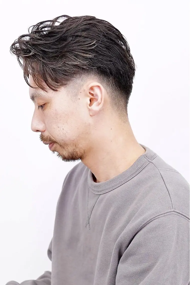 ミディアム メンズ 衛藤 星芭のヘアスタイル