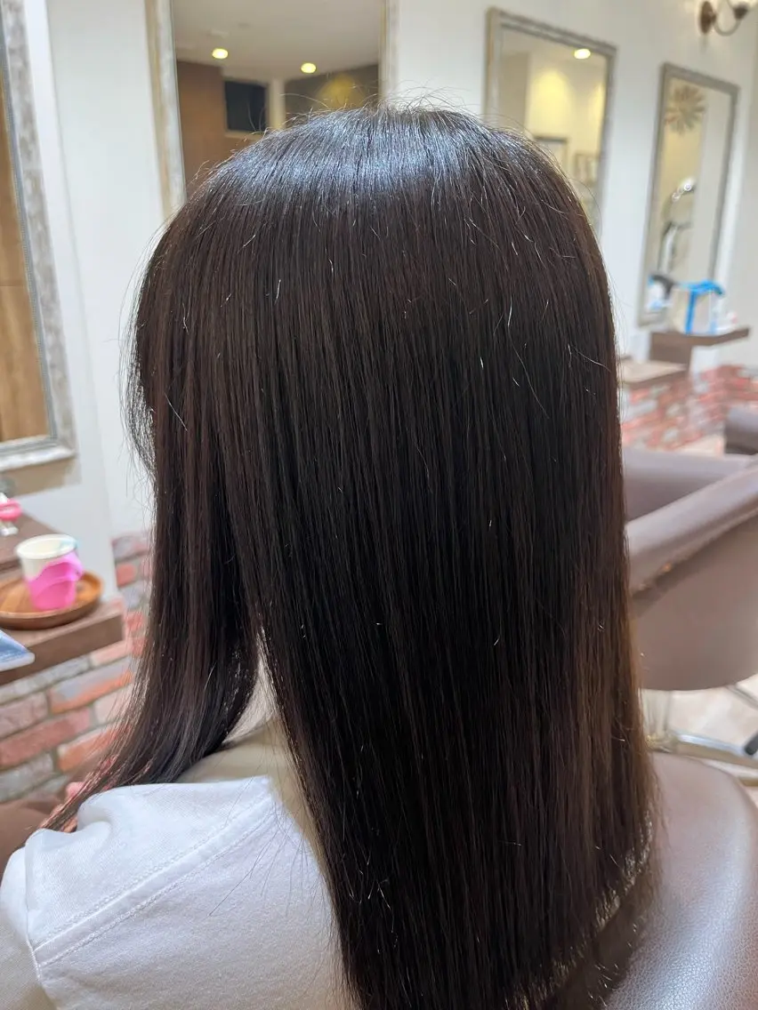 セミロング メンズパーマ 似合わせカットのヘアスタイル