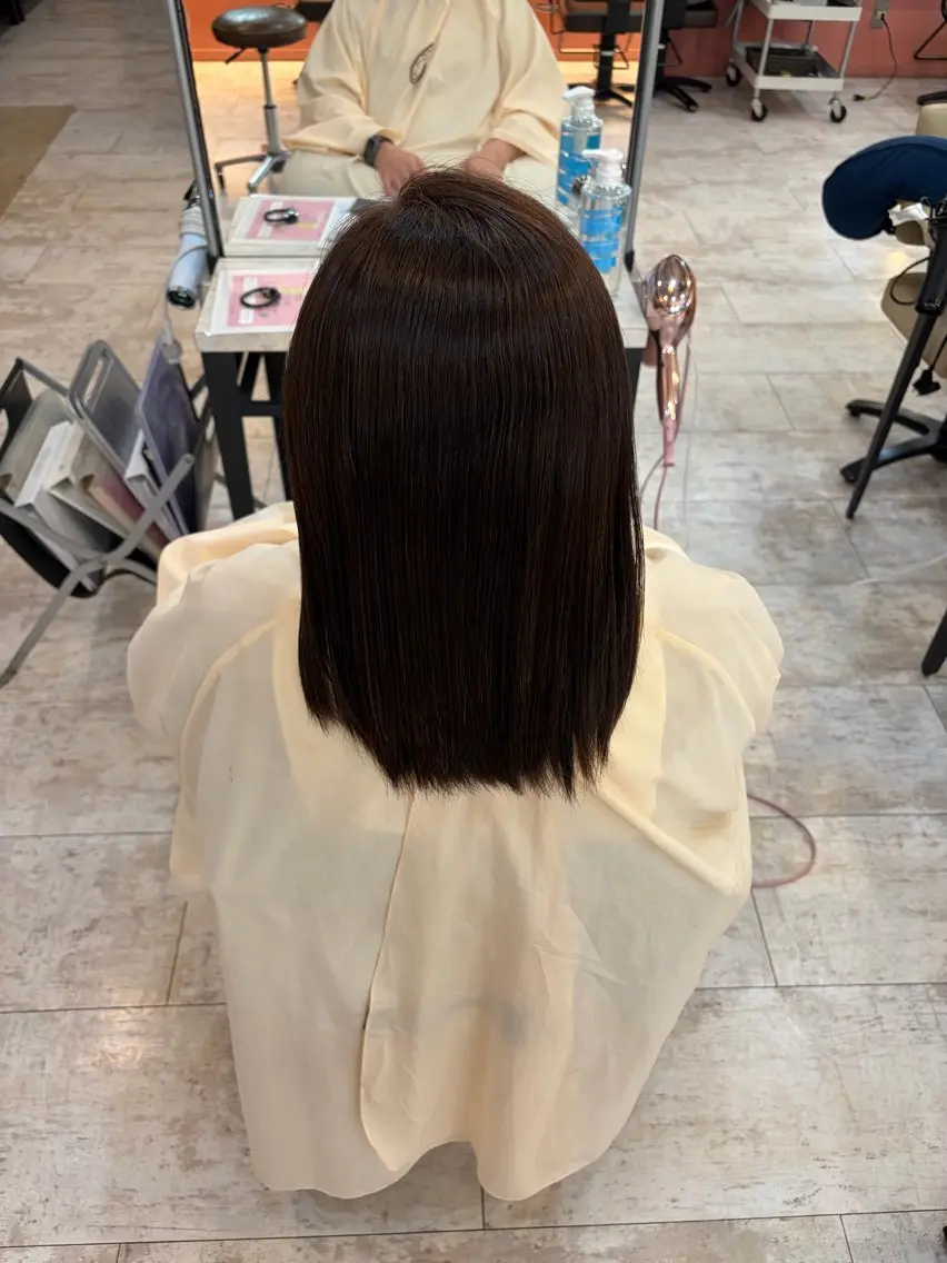 カラー ヘアカラー ヘッドスパ plaatje ひかるのヘアスタイル