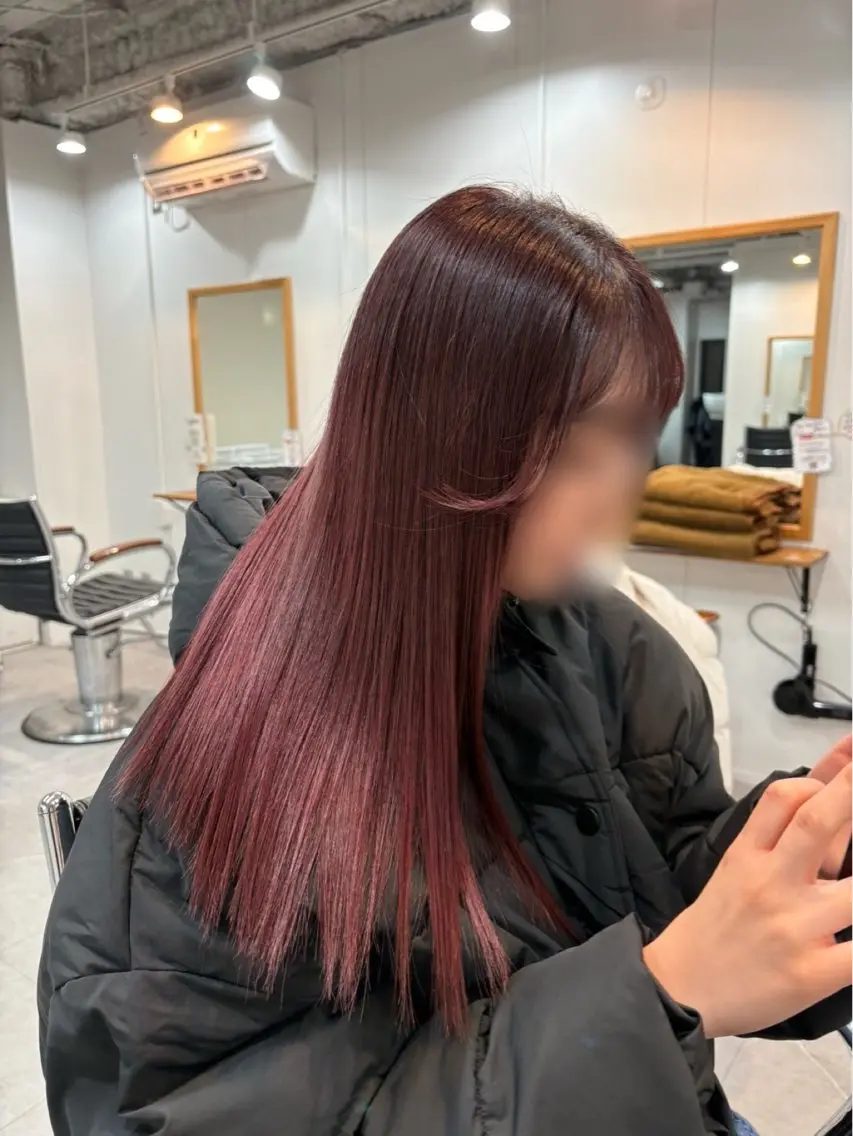 ロング カラー SHIAN立川♪♪ まほのヘアスタイル