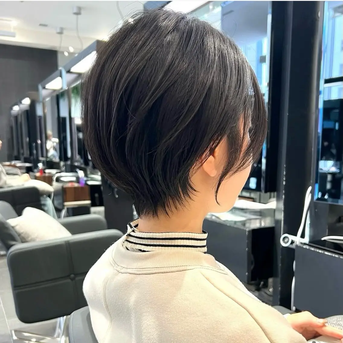 ショート トリートメント ヘアセット ショート上手い人/ 銀座/なかじのヘアスタイル