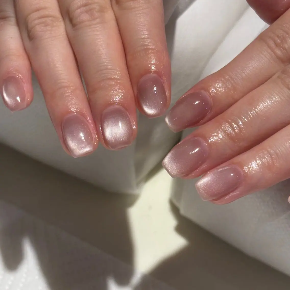 ネイル マグネットネイル ハンドネイル モデル募集🍑渋谷 Nanamiのネイルデザイン