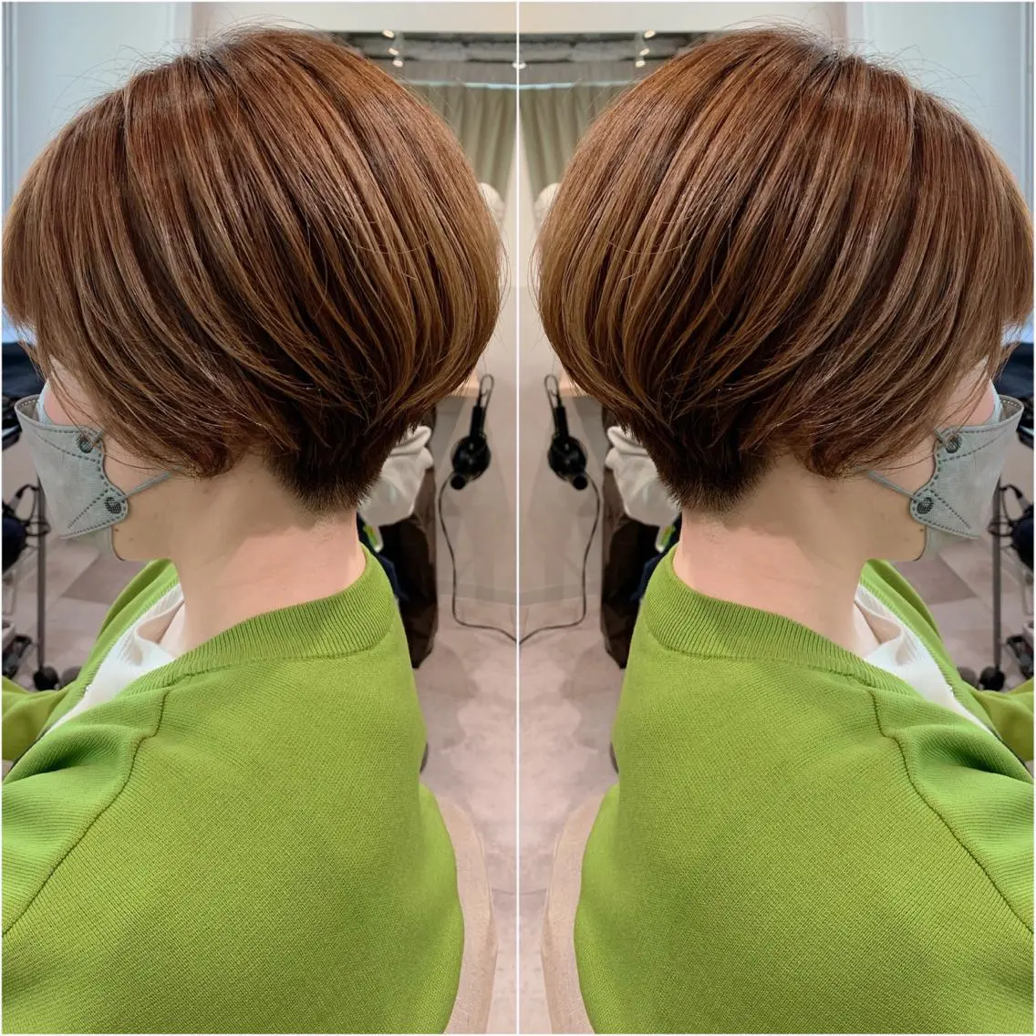 ショート ヘアアレンジ ショートボブ ボブ ショートヘア カット トリートメント 韓国hair🦋 Nanaのヘアスタイル