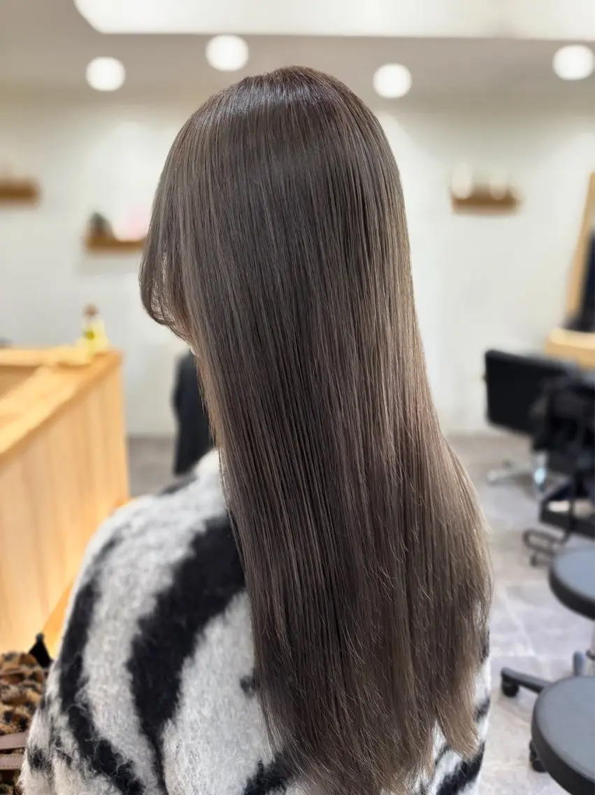 ロング カラー カット ヘアカラー トリートメント (kakko) ayumiのヘアスタイル