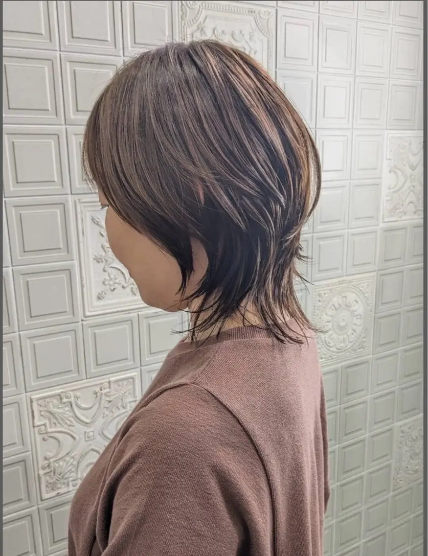 カラー ヘアカラー トリートメント 🖤🫧艶髪カラー 🫧🤍/鈴木 碧のヘアスタイル