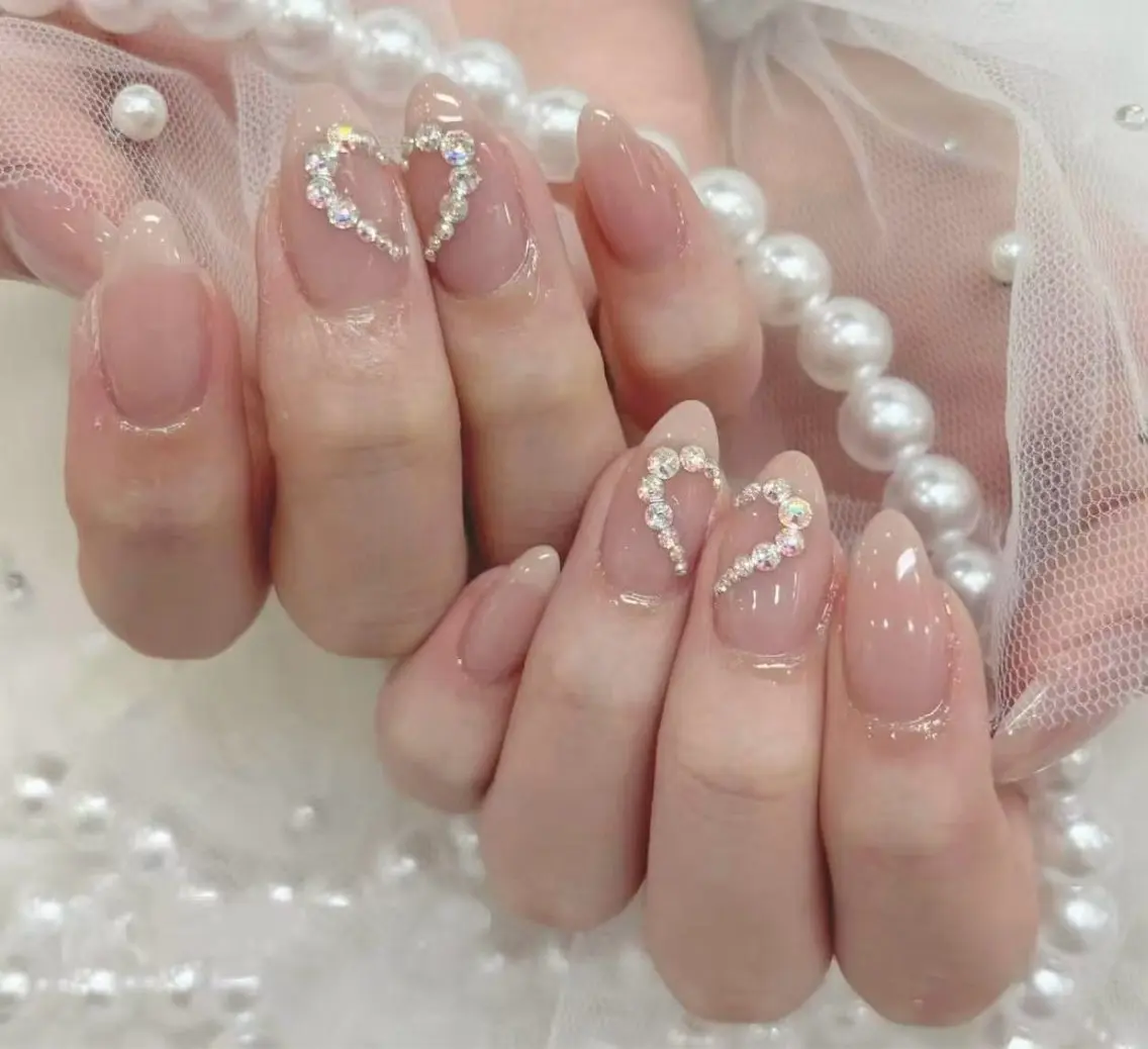 ネイル チークネイル 長さ出し フットネイル フレンチネイル ジェルネイル ハンドネイル Fancy nail salonのネイルデザイン
