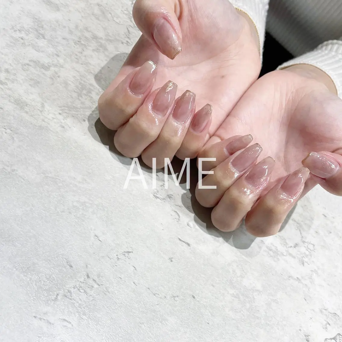 ネイル ハンドネイル AIME (momo)のネイルデザイン