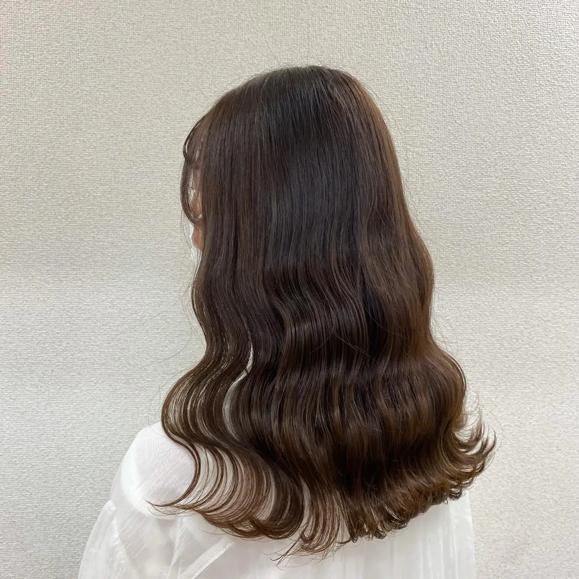 ミディアム カラー もりたみかこ 美容師お休み中のヘアスタイル