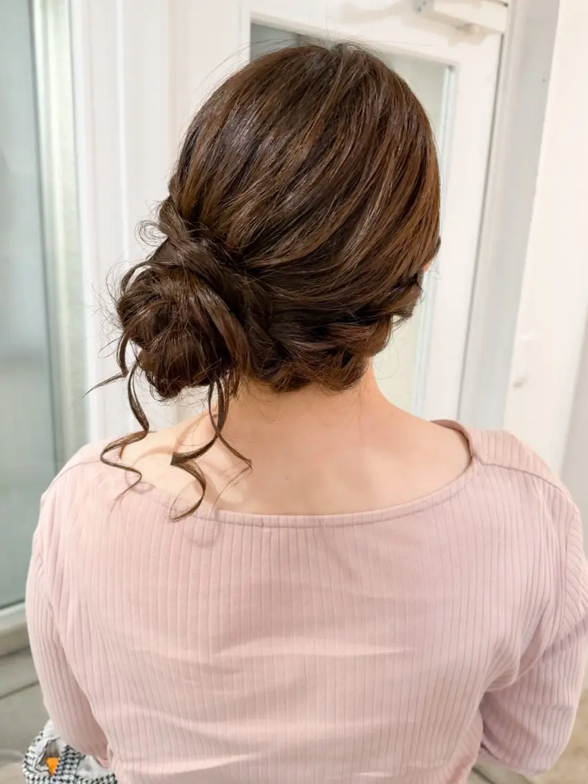 ヘアアレンジ ヘアセット kohana 🎀韓国ヘア🎀🤍のヘアスタイル