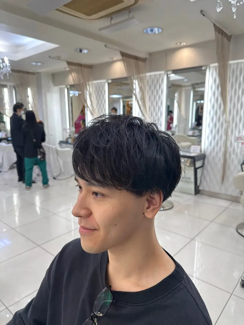 【✨️minimo限定✨️】【18%OFF⁉️】メンズカット＋マイクロバブルの写真