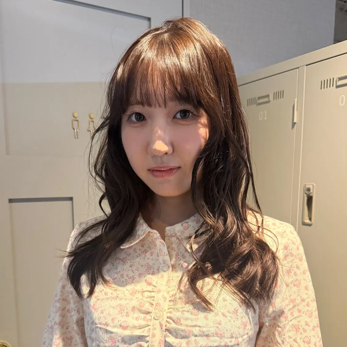 ロング カラー レイヤーカット カット ヘアカラー トリートメント コバヤシ マヒロ🎀のヘアスタイル