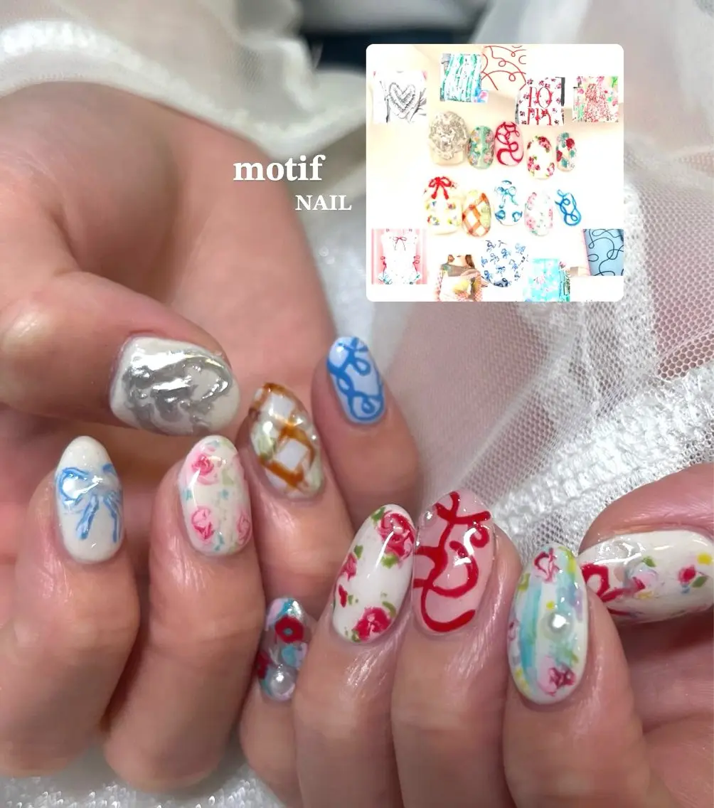 ネイル ハンドネイル Ibuki 🎀のマツエク・マツパデザイン