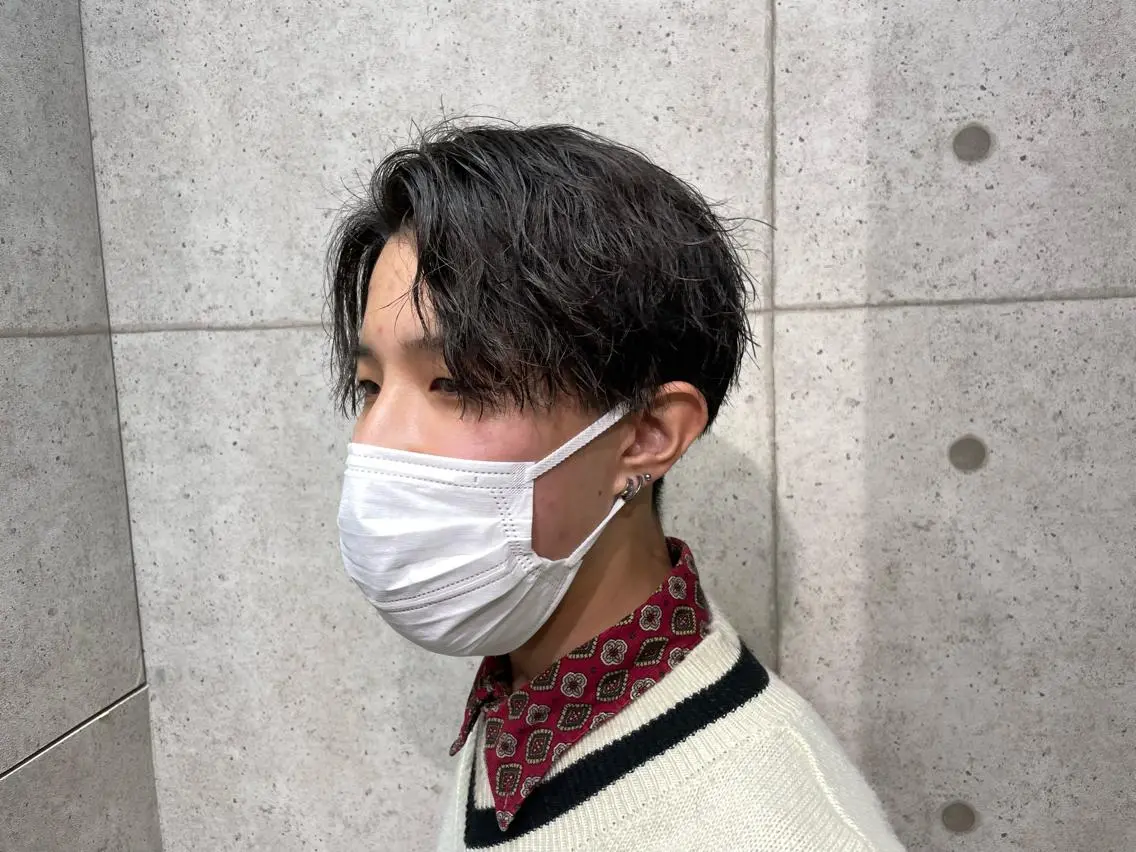 ショート メンズ ✨️ツイスパ波巻き特 化小杉澪生✨️のヘアスタイル