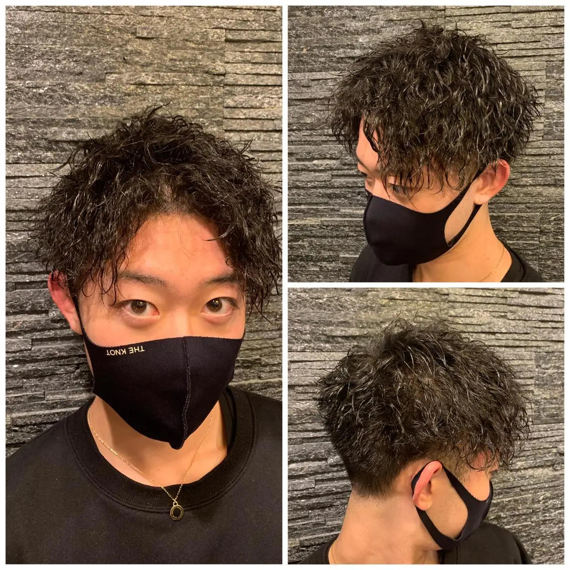 カット+パーマ+シャンプー+セットの写真