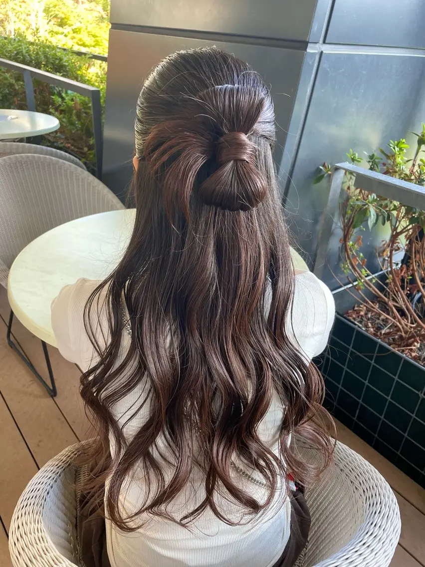 🤍練習モデル限定🤍簡単ヘアアレンジの写真
