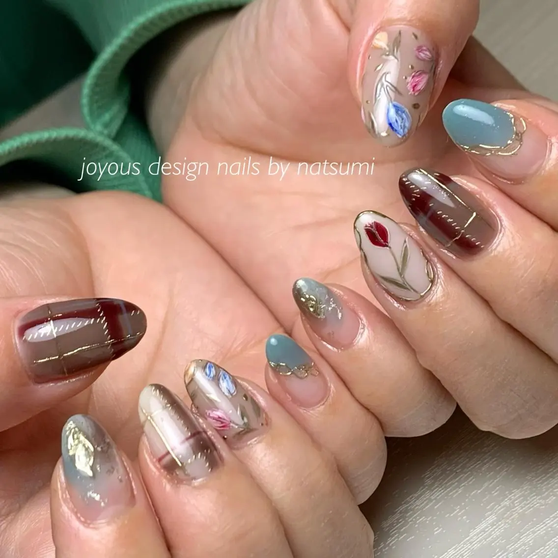 ネイル ハンドネイル jdn natsumiのネイルデザイン