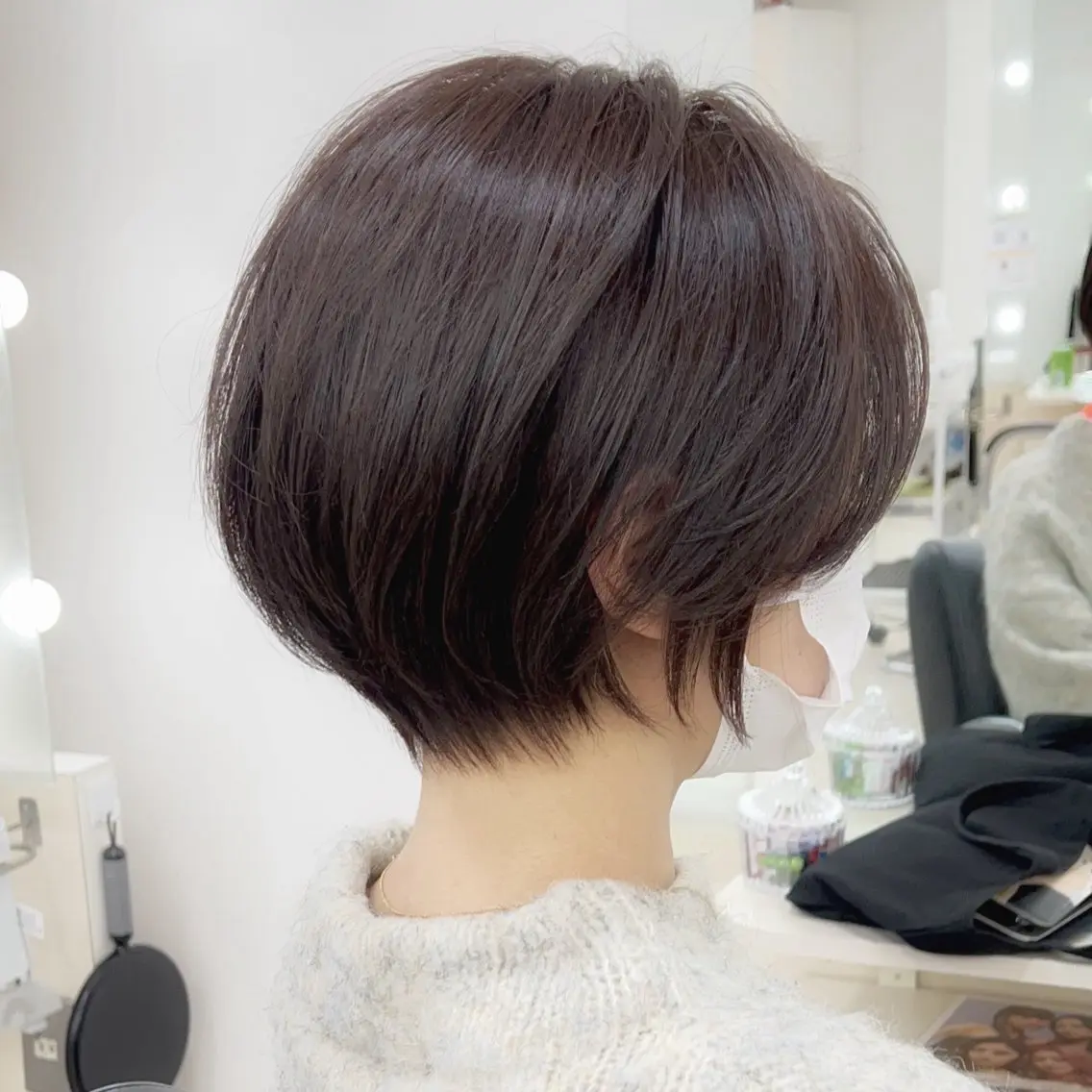ショート カット ヘアカラー トリートメント 松本元也✂️新宿 ショートカットのヘアスタイル