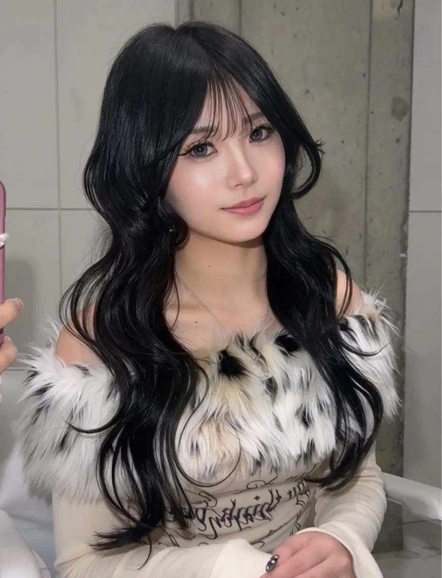 ロング Mimi♡/透明感 /ワンホンレイヤーのヘアスタイル
