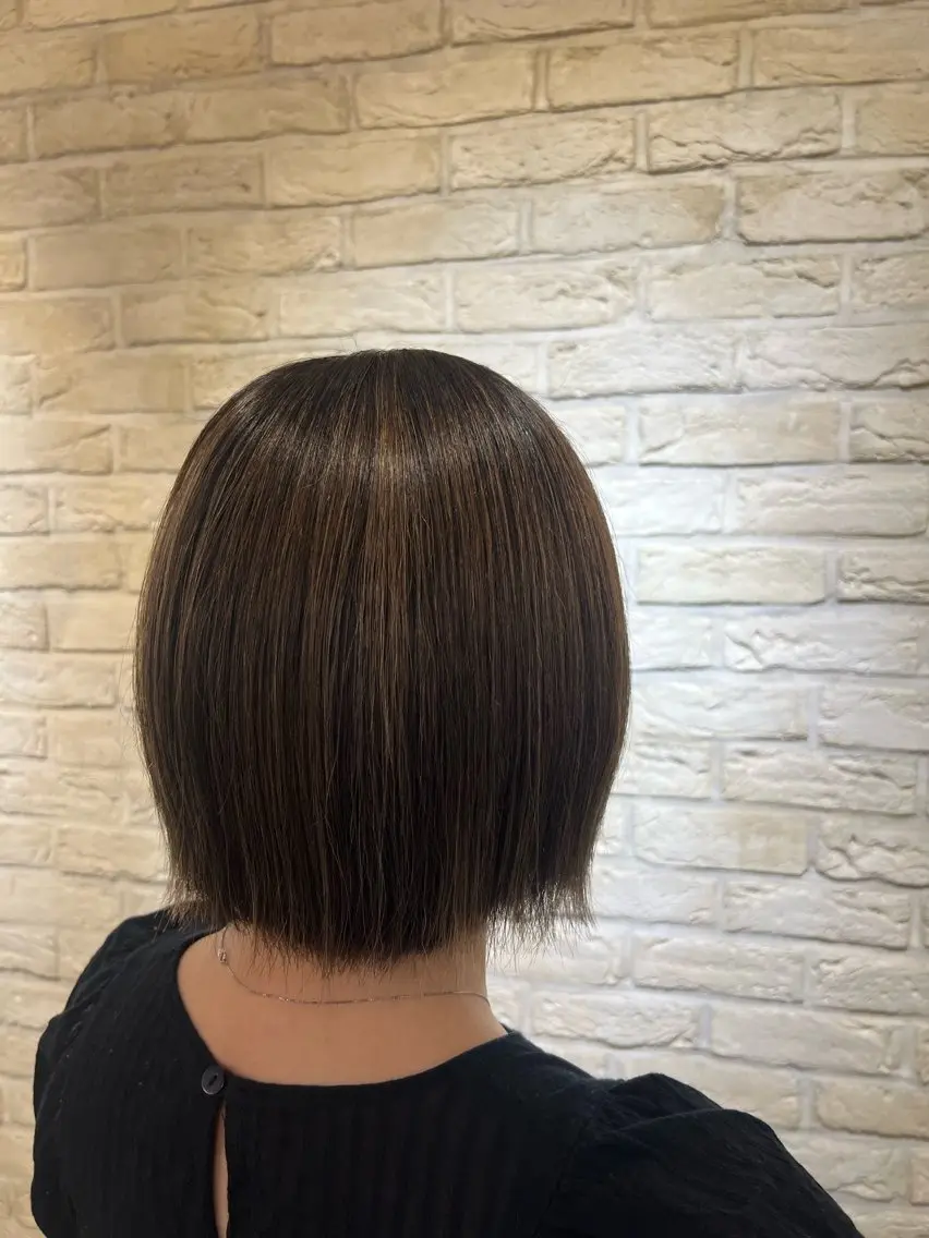 ショート 美髪矯正/艶髪 CLUTCH田中海琴のヘアスタイル
