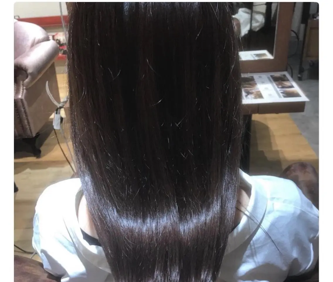 セミロング カット トリートメント アティリー 西梅田のヘアスタイル