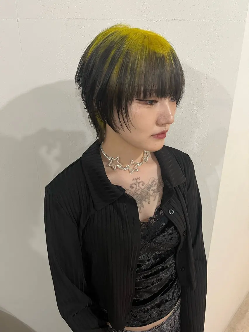 ショート カラー 🩵DAICHI /デザイン特化🩵のヘアスタイル