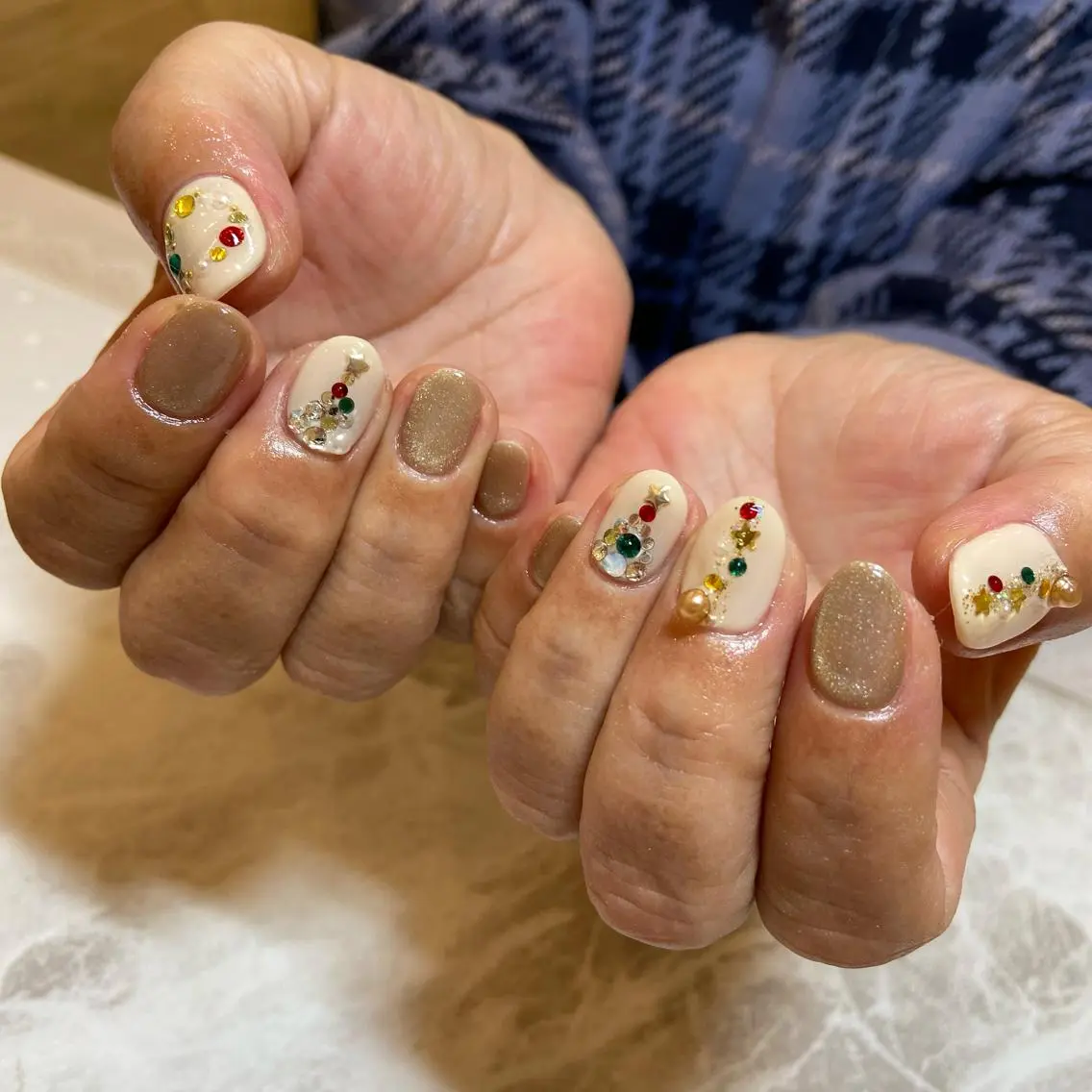 ネイル 冬ネイル クリスマス NAIL SALON Rのネイルデザイン