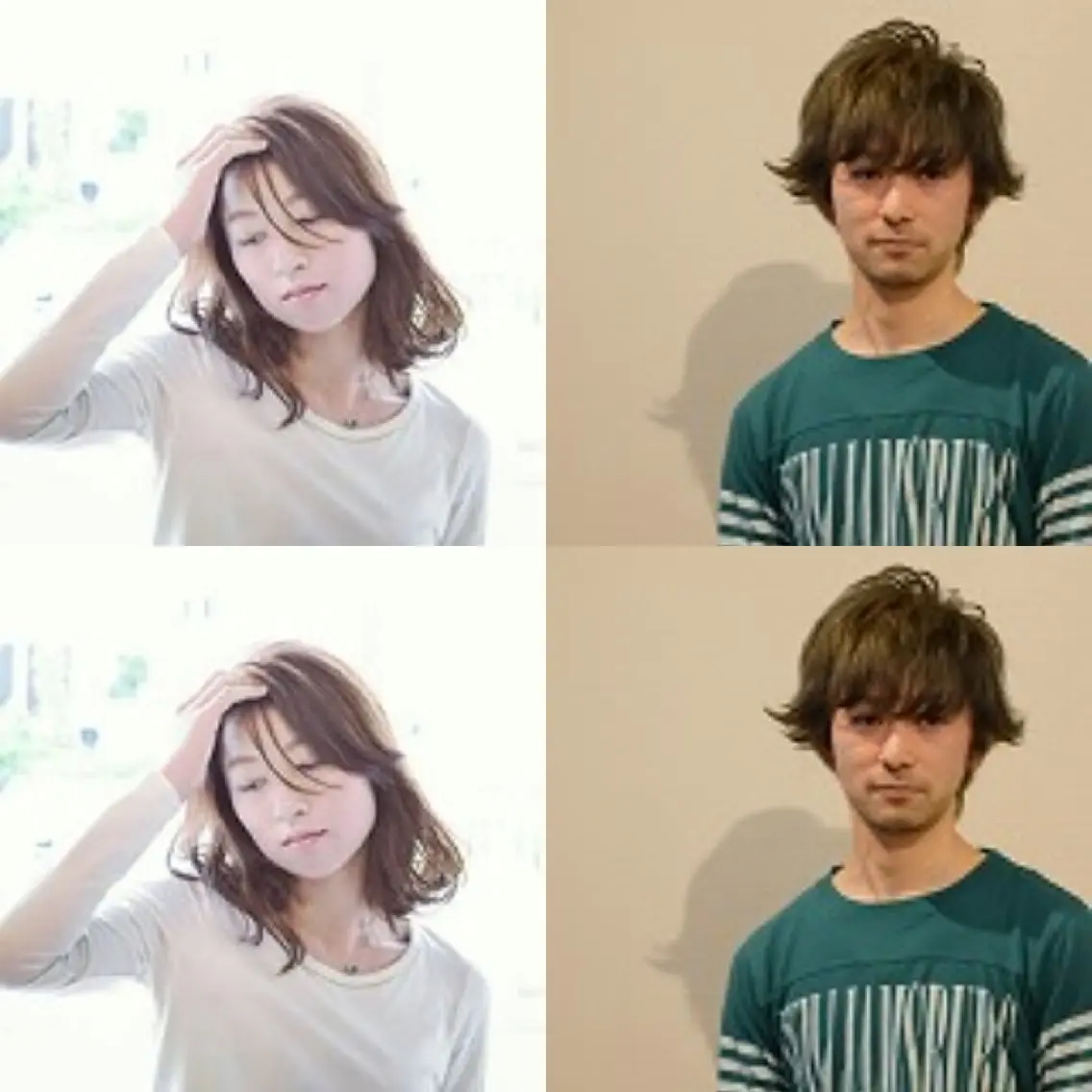 パーマ カラー シ マのヘアスタイル