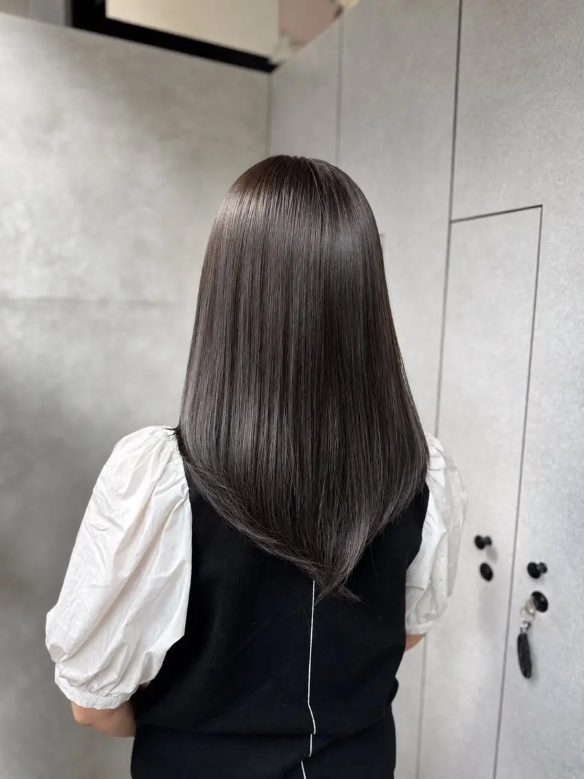 セミロング 愛され髪質改善カラー 🕊️SOMAのヘアスタイル