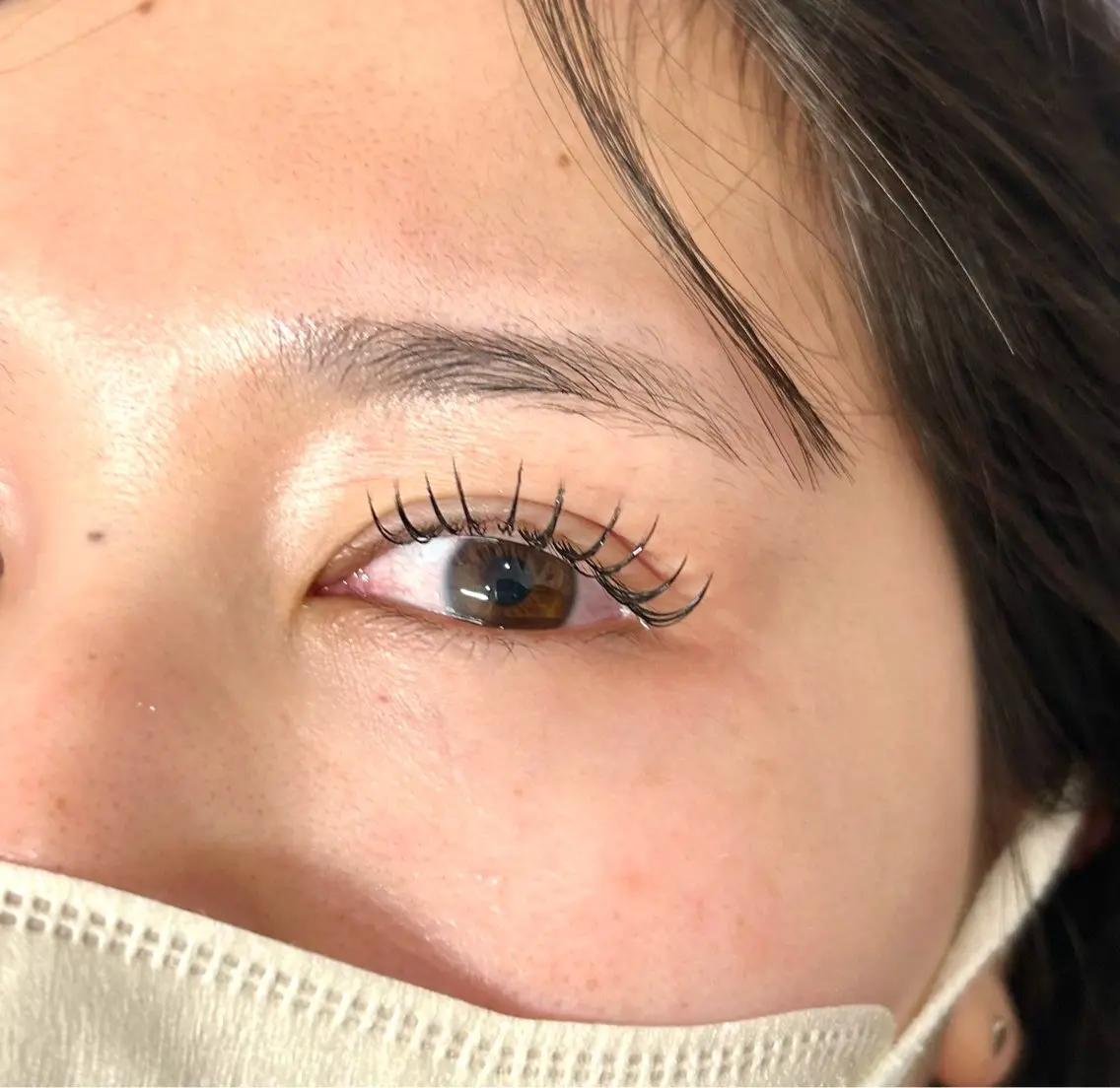 マツエク・マツパ セクシー 西林 伶架のヘアスタイル