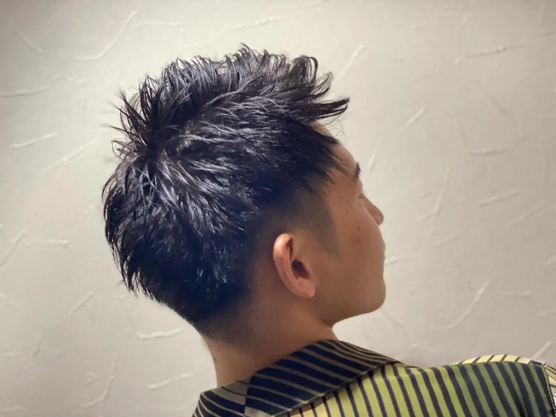 ショート メンズ 浅見 天翔のヘアスタイル