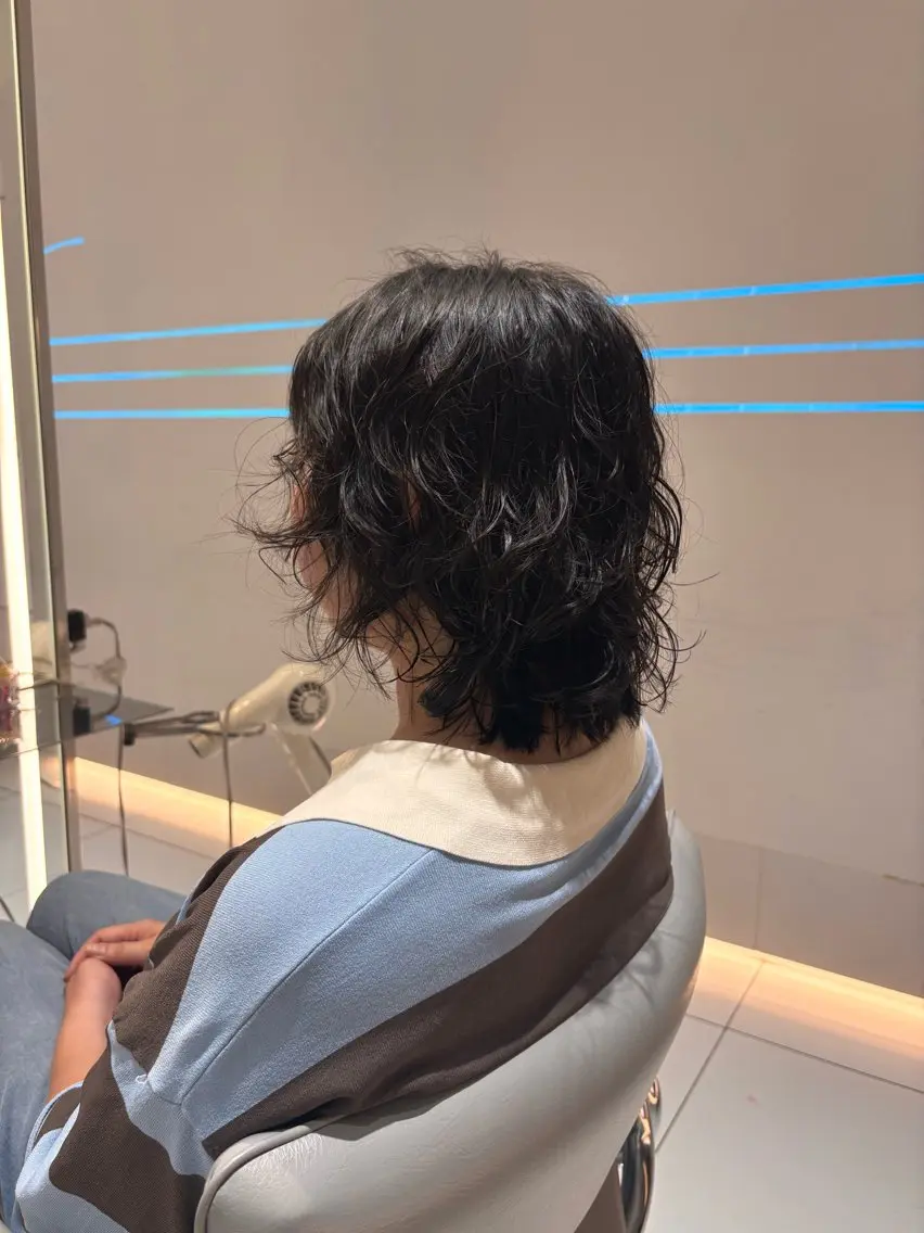 ショート パーマ カット パーマ ⠀ リコのヘアスタイル