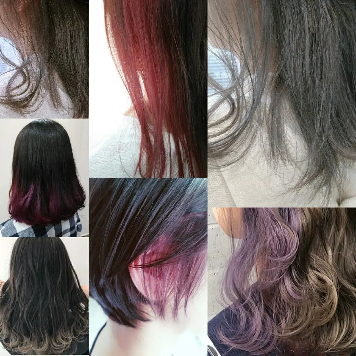 カラー インナーカラー たき  あいみのヘアスタイル