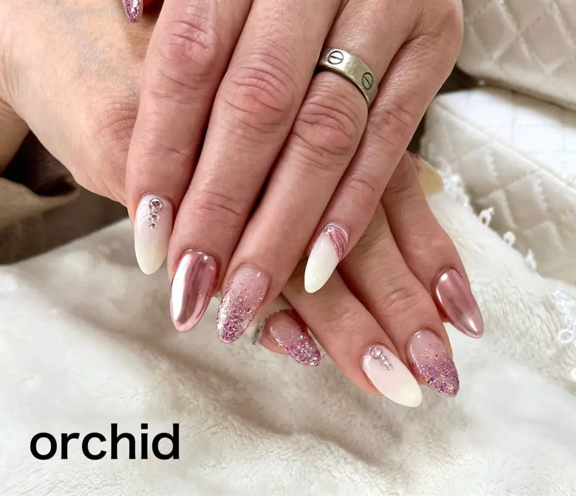 ネイル orchid ♡オーキッドのネイルデザイン