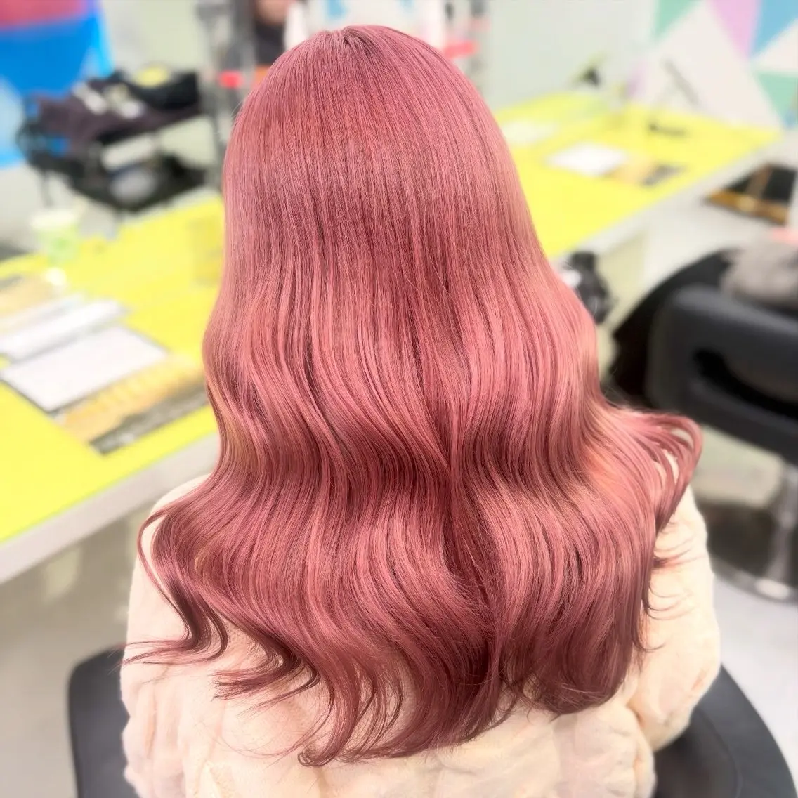 カラー ヘアカラー トリートメント akari🎀🤍 ガーリーstyleのヘアスタイル