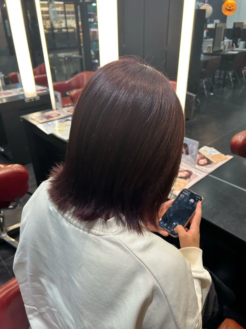 【U22学割】 カラー+トリートメント ¥7150🎨🧴の写真