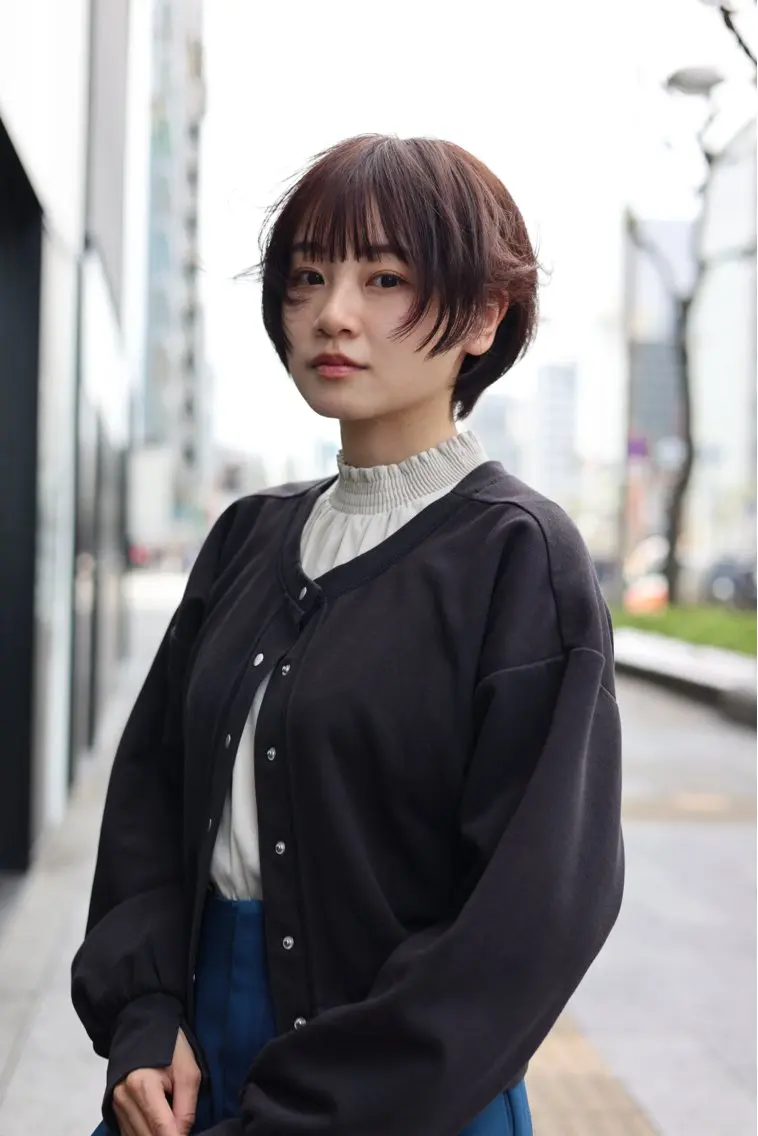 ショート カラー TAISHIRO 無難を抜けるショートのヘアスタイル