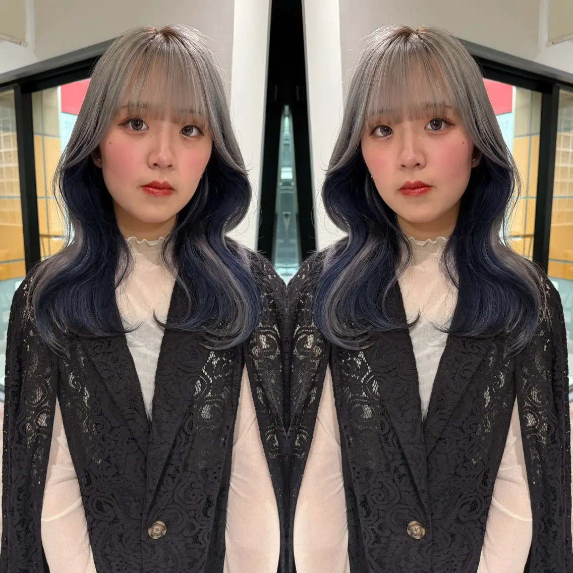 ロング カラー ヘアカラー 透明感✖️暖色 shuheiのヘアスタイル