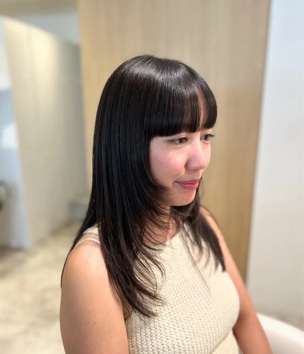 セミロング 🍒カット無料🍓 🫧金子🫧のヘアスタイル