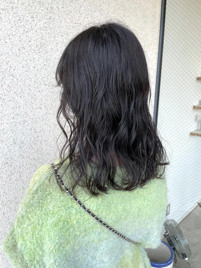 ✂︎カット＋ウェーブパーマ👩🏻‍🦱の写真
