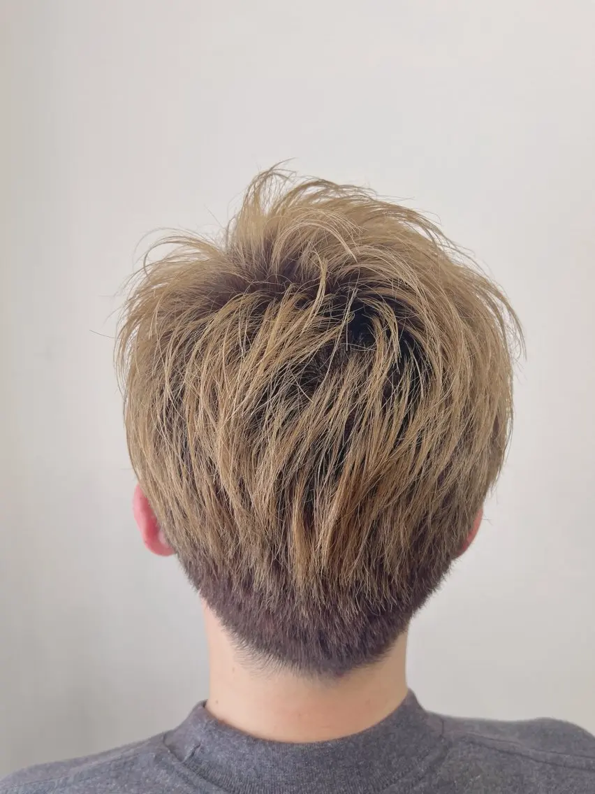 ショート ヘアアレンジ メンズ カット 千佳 CHIKAのヘアスタイル